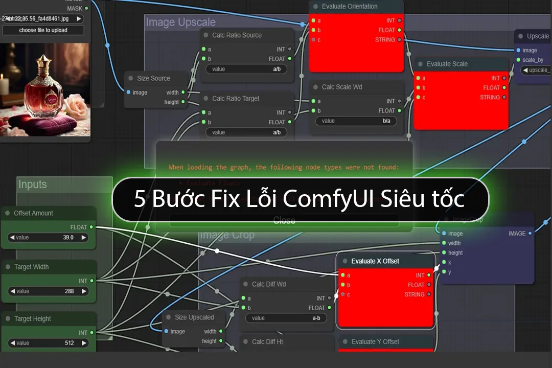 Fix Lỗi Missing Node workflow ComfyUI