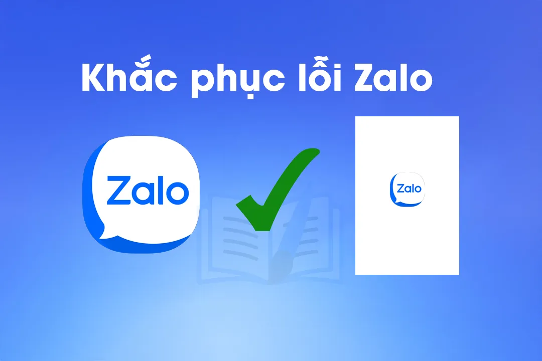 Khắc phục lỗi zalo bị trắng không truy cập được 8 Khắc phục lỗi zalo ok