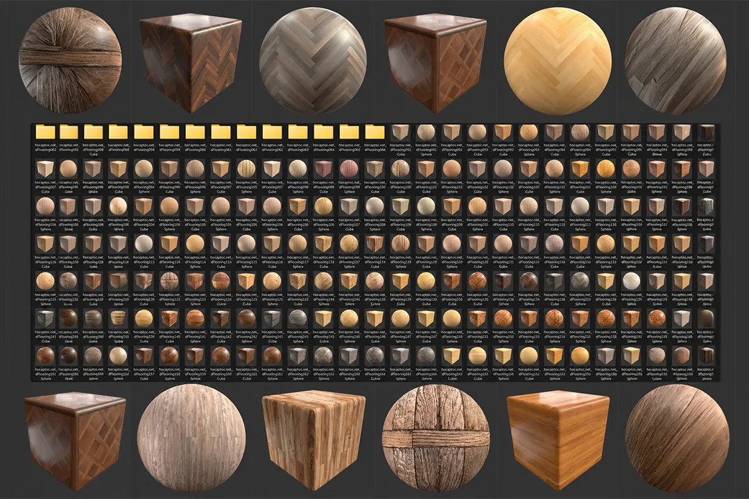 Map gỗ PBR – Download texture vân gỗ dùng cho mọi phần mềm 3D